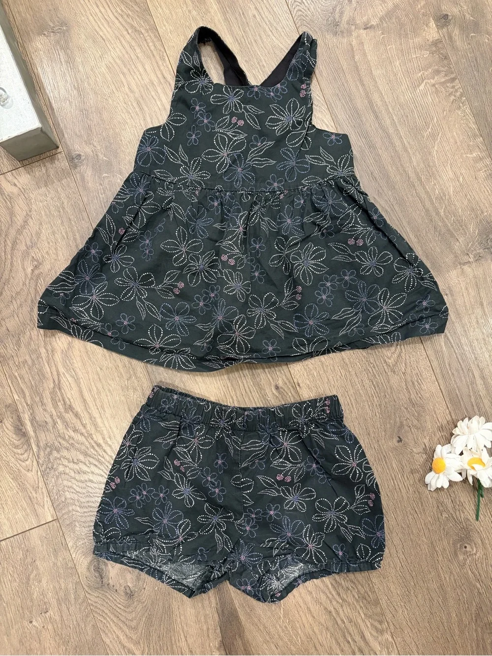 🎀4/$15🎀 Carter’s 2pc Floral Matching Set